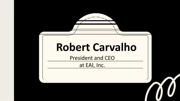 robert carvalho