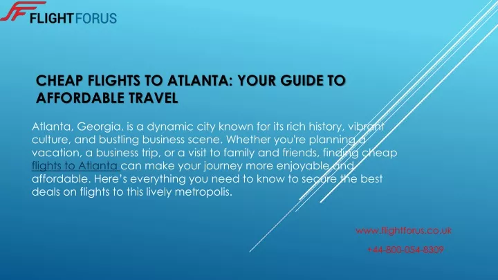 cheap flights to atlanta your guide to affordable travel