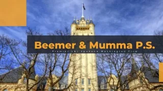 L&I Spokane Washington | Contact Labor and Industries Lawyers of  Beemer & Mumma