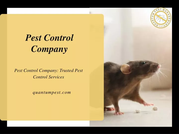 pest control company