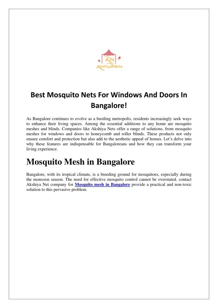 best mosquito nets for windows and doors