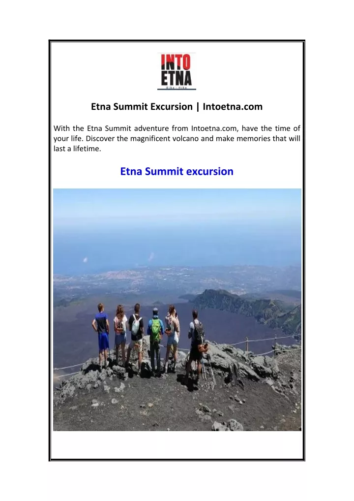 etna summit excursion intoetna com