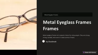 Metal-Eyeglass-Frames