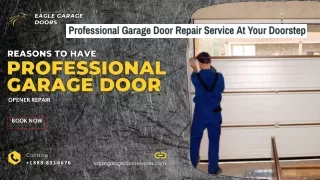 Professional Garage Door Repair Service At Your Doorstep