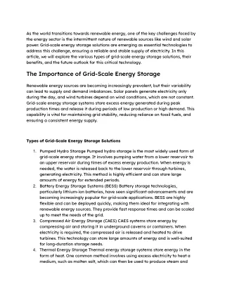 Grid-Scale Energy Storage Solutions_ Powering the Future of Renewable Energy