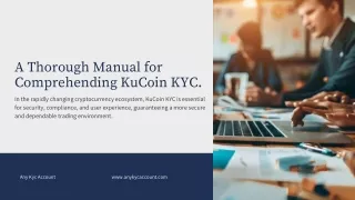The KYC for KuCoin has been made public, giving traders important guidance.