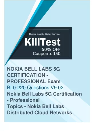 Best Nokia BL0-220 Practice Test Questions 2024 - Prepare for Your Exam Well