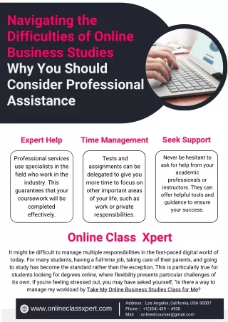 navigating the difficulties of online business