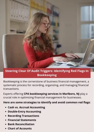 steering clear of audit triggers identifying