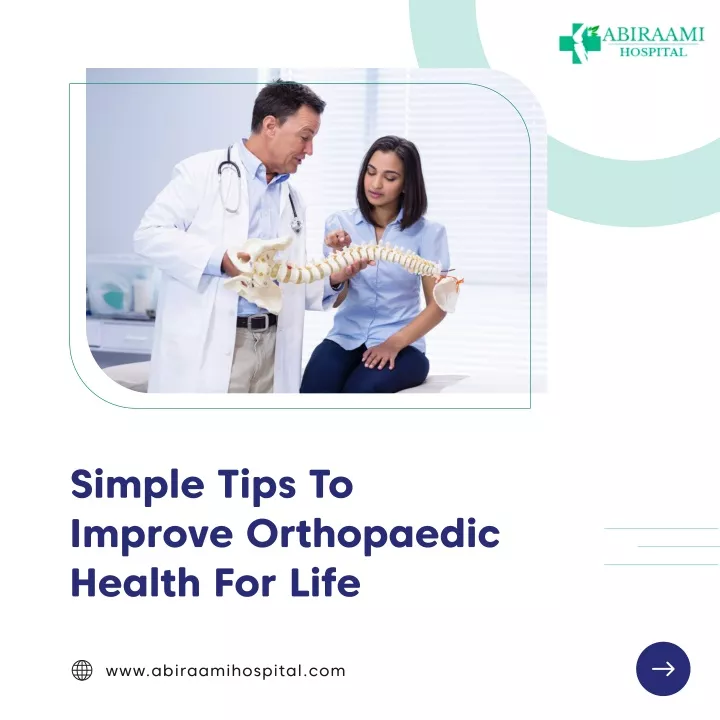 simple tips to improve orthopaedic health for life