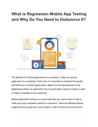 What is Regression Mobile App Testing and Why Do You Need to Outsource It