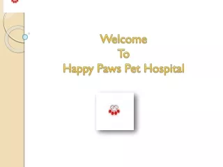 Animal Hospital in North Las Vegas | Happy Paws Pet Hospital