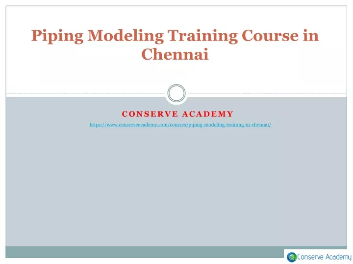 piping modeling training course in chennai