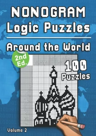 ✔pdf⚡  Nonogram Logic Puzzles | Around the World: Challenging Hanjie puzzle