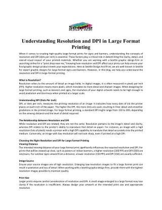 understanding resolution and dpi in large format