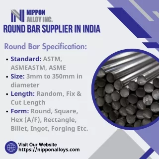 Round Bar Supplier | Sheets & Plates | Pipes & Tubes | Forged Circle & Rings