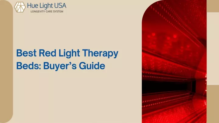 best red light therapy beds buyer s guide