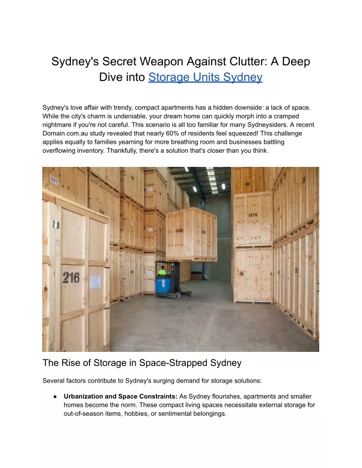 sydney s secret weapon against clutter a deep