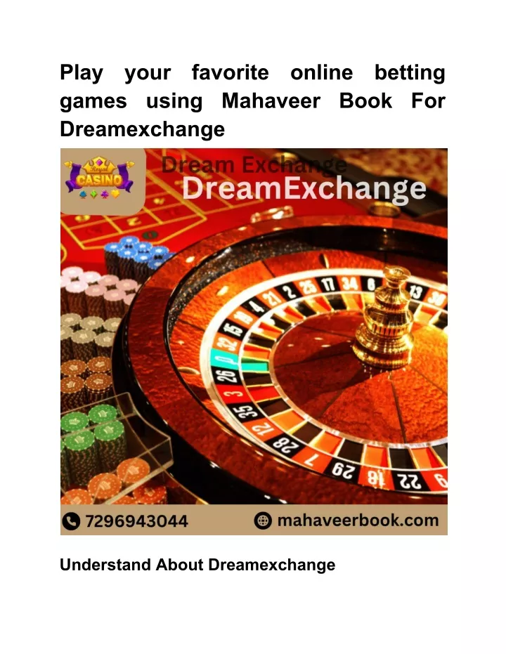 play games using mahaveer book for dreamexchange