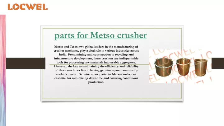 parts for metso crusher