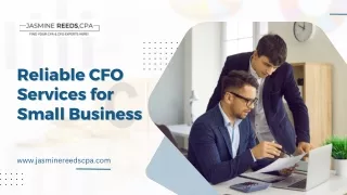 Reliable CFO Services for Small Business