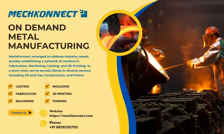 PPT - MechKonnect: On-Demand Metal Fabrication Services Near You ...