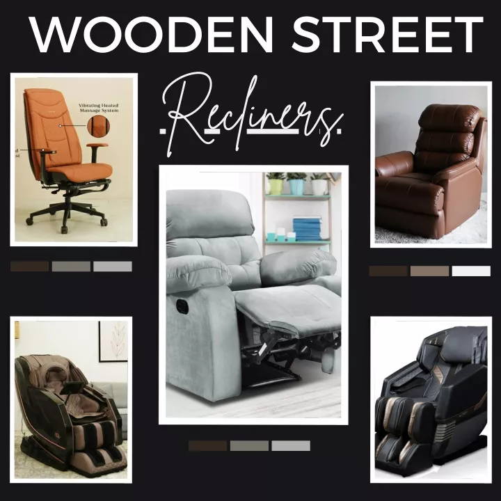 wooden street wooden street recliners