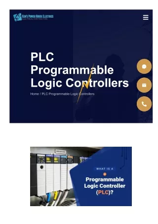 Plc Programmable Logic Controller