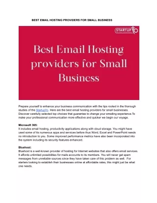 BEST EMAIL HOSTING PROVIDERS FOR SMALL BUSINESS (1)