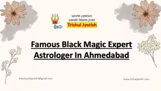 Famous Black Magic Expert Astrologer In Ahmedabad | Trishul Jyotish