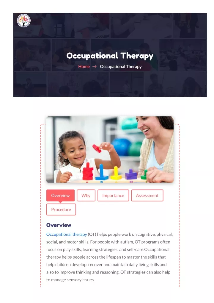 occupational therapy