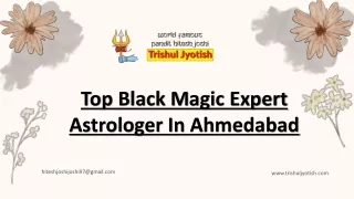 Top Black Magic Expert Astrologer In Ahmedabad | Trishul Jyotish