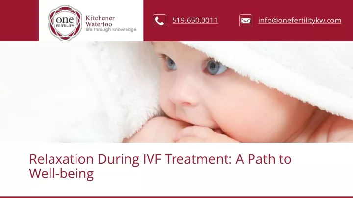 relaxation during ivf treatment a path to well