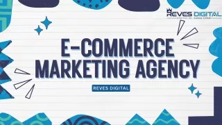 e commerce e commerce marketing agency marketing
