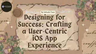 Designing For Success Crafting a User-Centric iOS App Experience