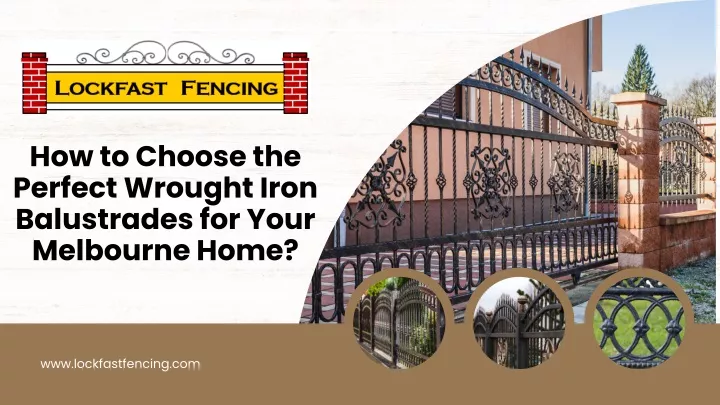 how to choose the perfect wrought iron