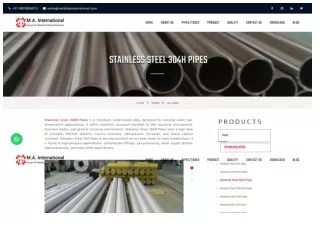 STAINLESS STEEL 304H PIPES