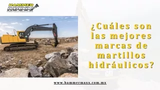 ¿Cuáles son las mejores marcas de martillos hidráulicos