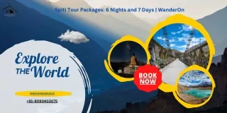 Spiti Tour Packages