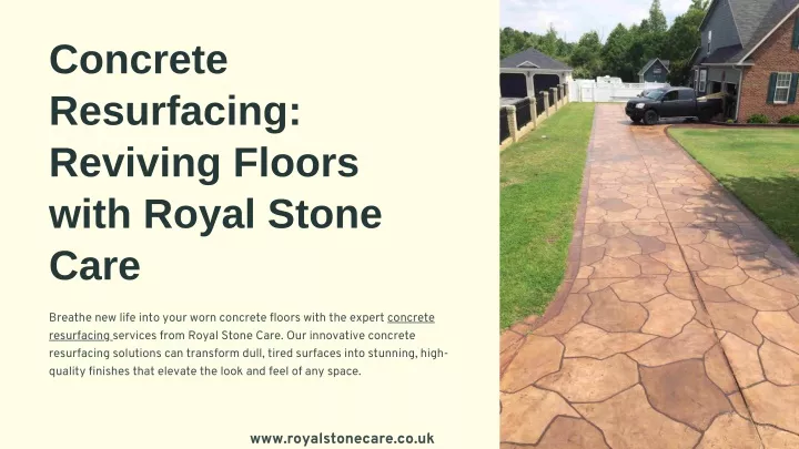 concrete resurfacing reviving floors with royal