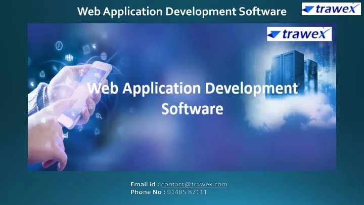 web application development software