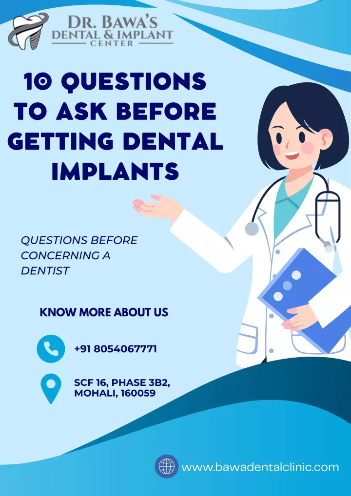 10 questions to ask before getting dental implants