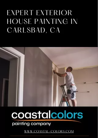 Expert Exterior House Painting in Carlsbad, CA