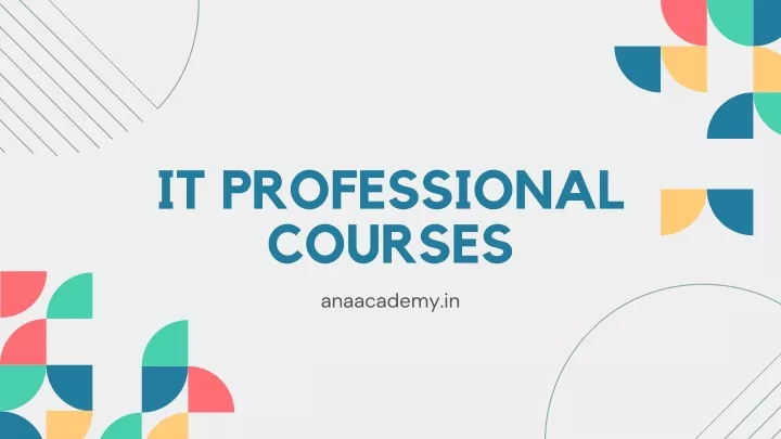 it professional courses