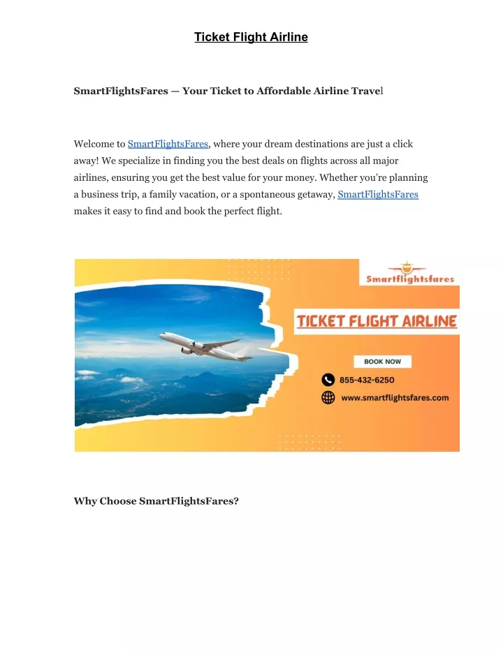 ticket flight airline