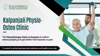 Top Physiotherapy Centers in Gurgaon: Expert Care for Your Well-being