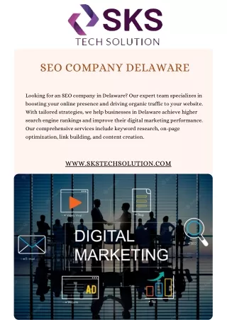Professional SEO company  in Delaware - Get Found Online