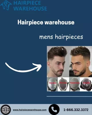 Enhance Your Look with Men's Hairpieces