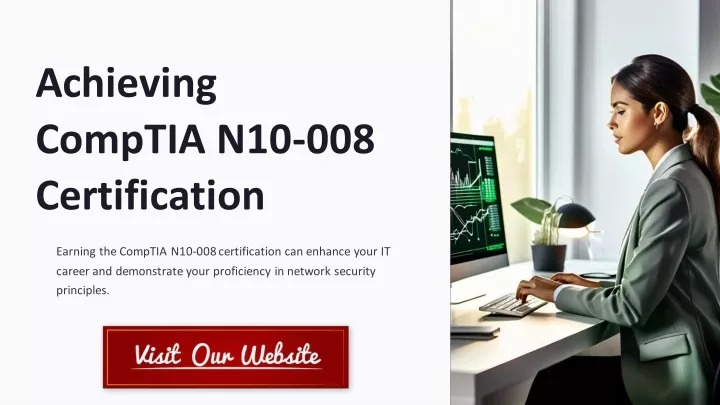 achieving comptia n10 008 certification