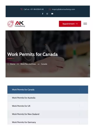 Guide To Get Work Permits for Canada For Indians